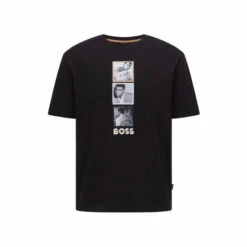 BOSS X Muhammad Ali Black T-Shirt -BOSS Shop unnamed file 825