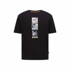 BOSS X Muhammad Ali Black T-Shirt -BOSS Shop unnamed file 826