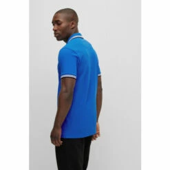 BOSS Blue Paddy Polo Shirt -BOSS Shop unnamed file 854