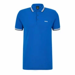 BOSS Blue Paddy Polo Shirt -BOSS Shop unnamed file 857