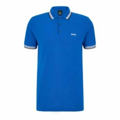BOSS Blue Paddy Polo Shirt -BOSS Shop unnamed file 858