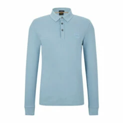 BOSS Passerby Polo Shirt Grey