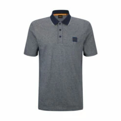 BOSS Oxford Polo Shirt Orange