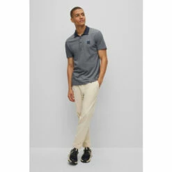 BOSS Oxford Polo Shirt Orange -BOSS Shop unnamed file 867