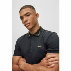 BOSS Paddy Black Polo -BOSS Shop unnamed file 937