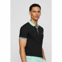 BOSS Paule Black Polo Shirt -BOSS Shop unnamed file 942
