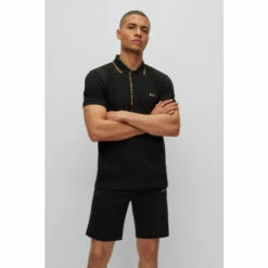 BOSS Paule 4 Polo Shirt Blue