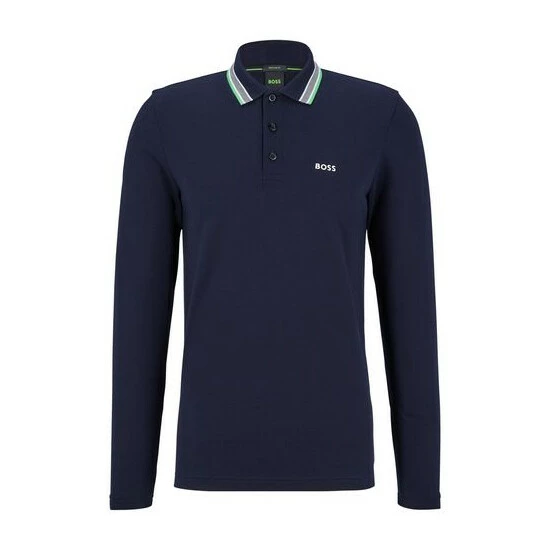 BOSS Plisy Polo Shirt Black 9 BOSS Plisy Polo Shirt Black - Image 7