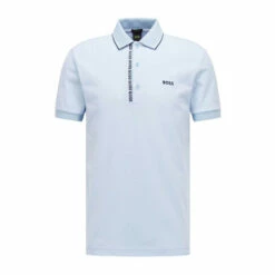 BOSS Paule 4 Polo Grey/blue -BOSS Shop unnamed file 986
