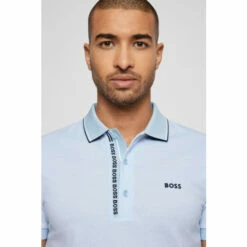 BOSS Paule 4 Polo Grey/blue -BOSS Shop unnamed file 987