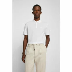 BOSS Pallas White Polo Shirt